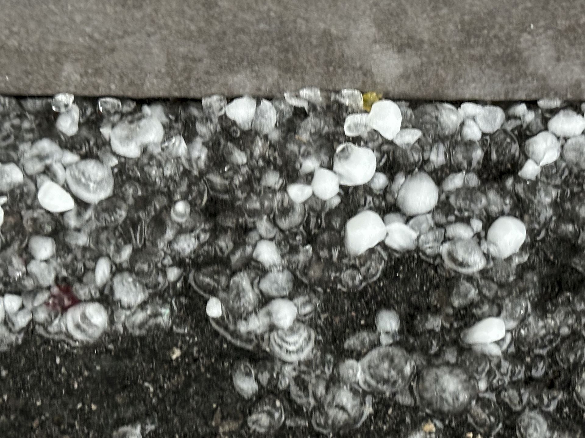 La tormenta de Vitoria en imágenes