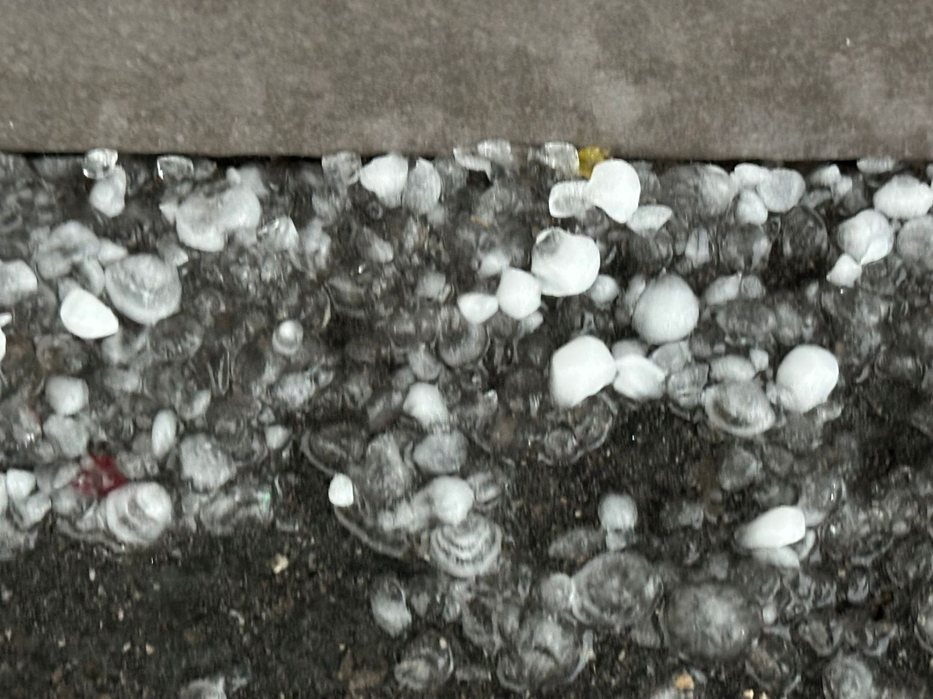 La tormenta de Vitoria en imágenes