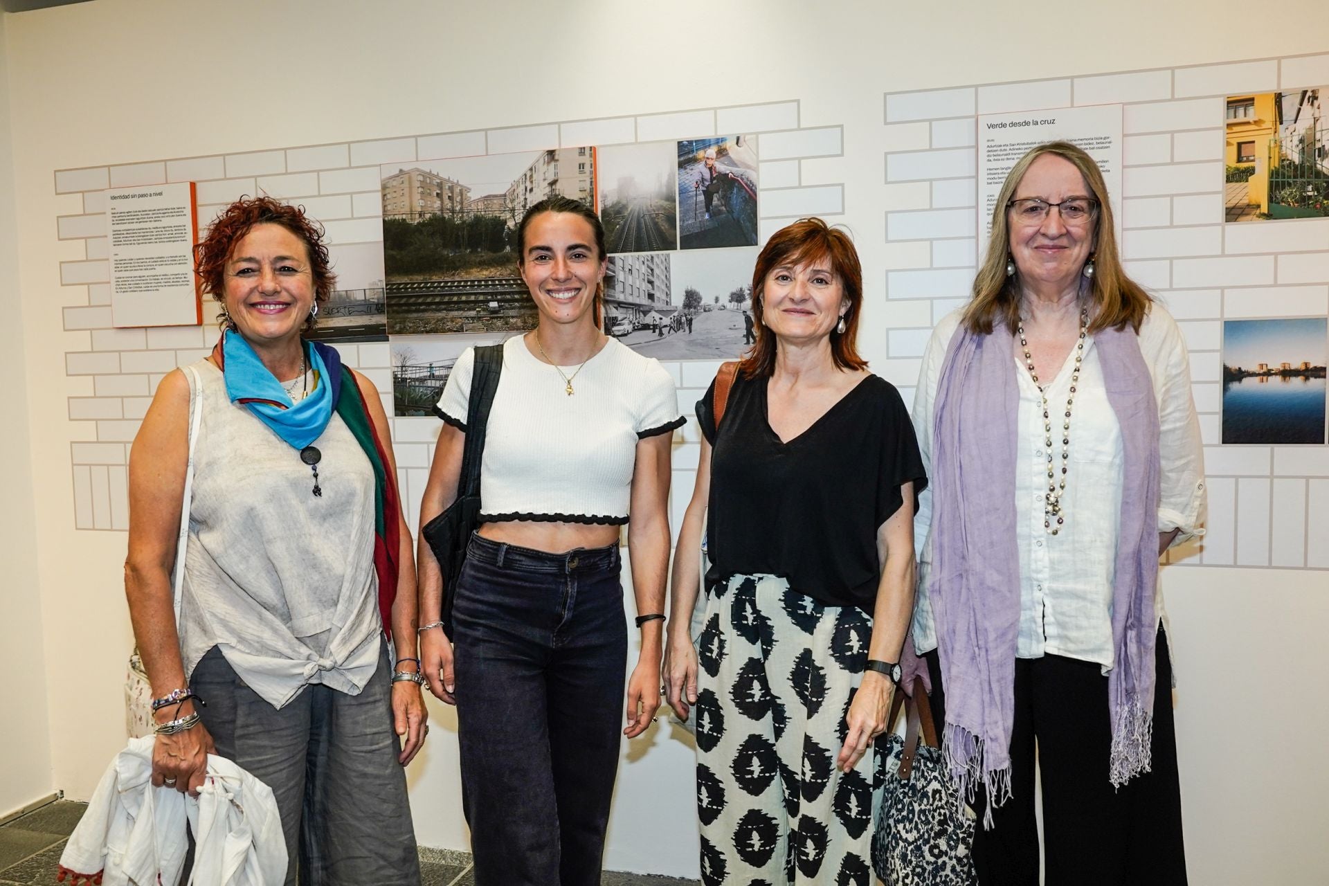 Albontse Rey, Gabriela Lafuente, Amaia Delgado y Maribel Sologuren.
