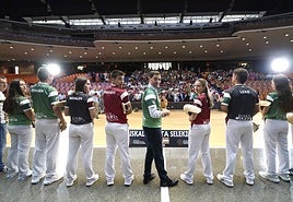 Pradales asistió el jueves al acto de apoyo a la selcción vasca en Gernika.
