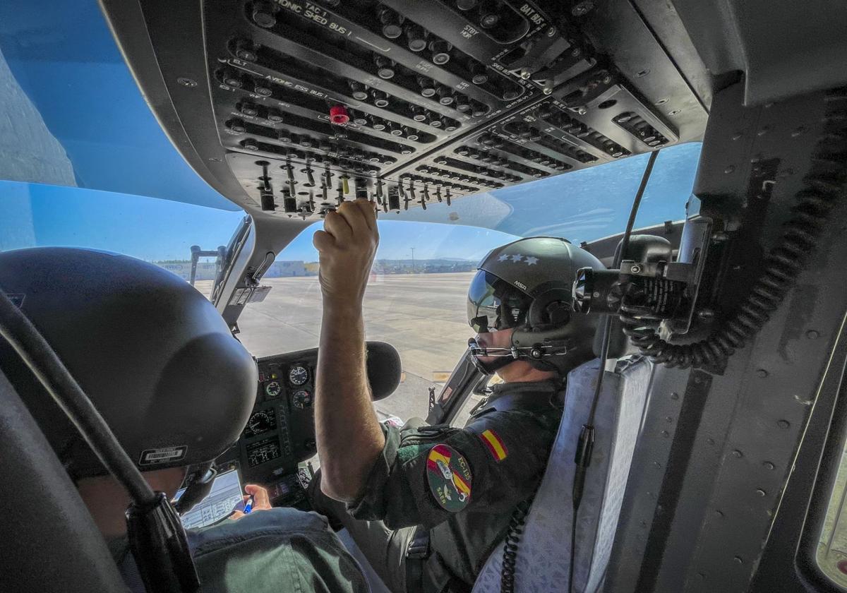 La Unidad Aérea de Vitoria en imágenes