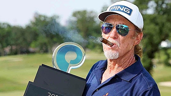 Otro 'purazo' de 'El Pisha' Miguel Ángel Jiménez, que ya supera los catorce millones de euros en el circuito senior de la PGA