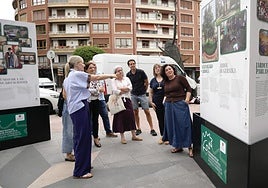 Se podrá visitar durante el mes de junio en la calle Sabino Arana.