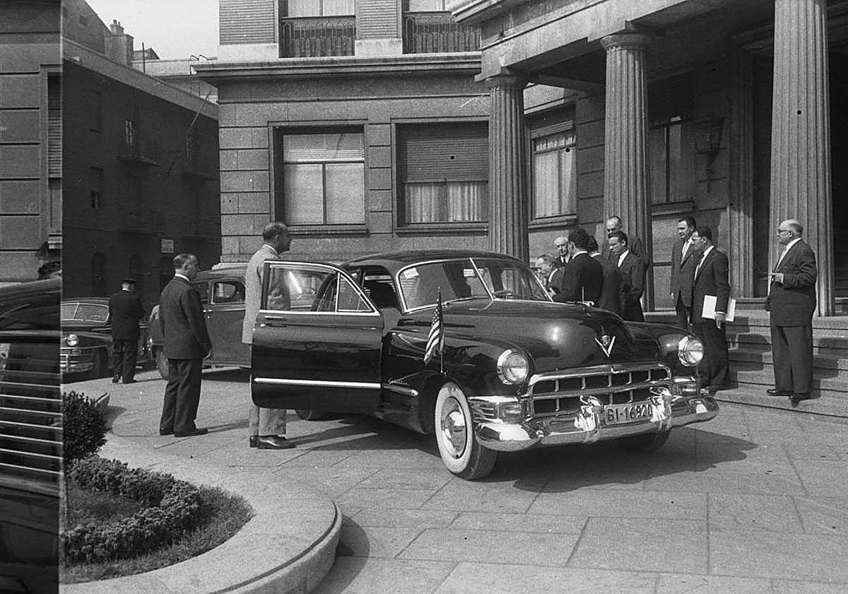 Cadillac Fleetwod sedán modelo de 1948 que perteneció a Alejandro Zubizarreta, vecino de Las Arenas.