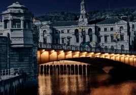 Bilbao da nueva vida al puente del Ayuntamiento y los túneles de Begoña