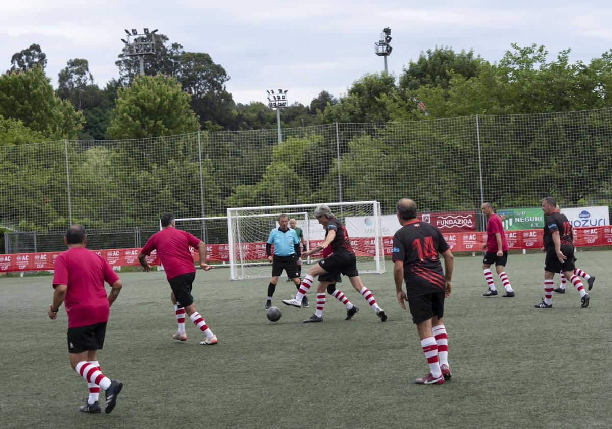 Campeonato internacional de 'fútbol andando' en Getxo