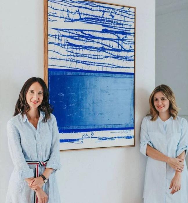La interiorista Ane Moratalla y la arquitecta Fernanda Lima.