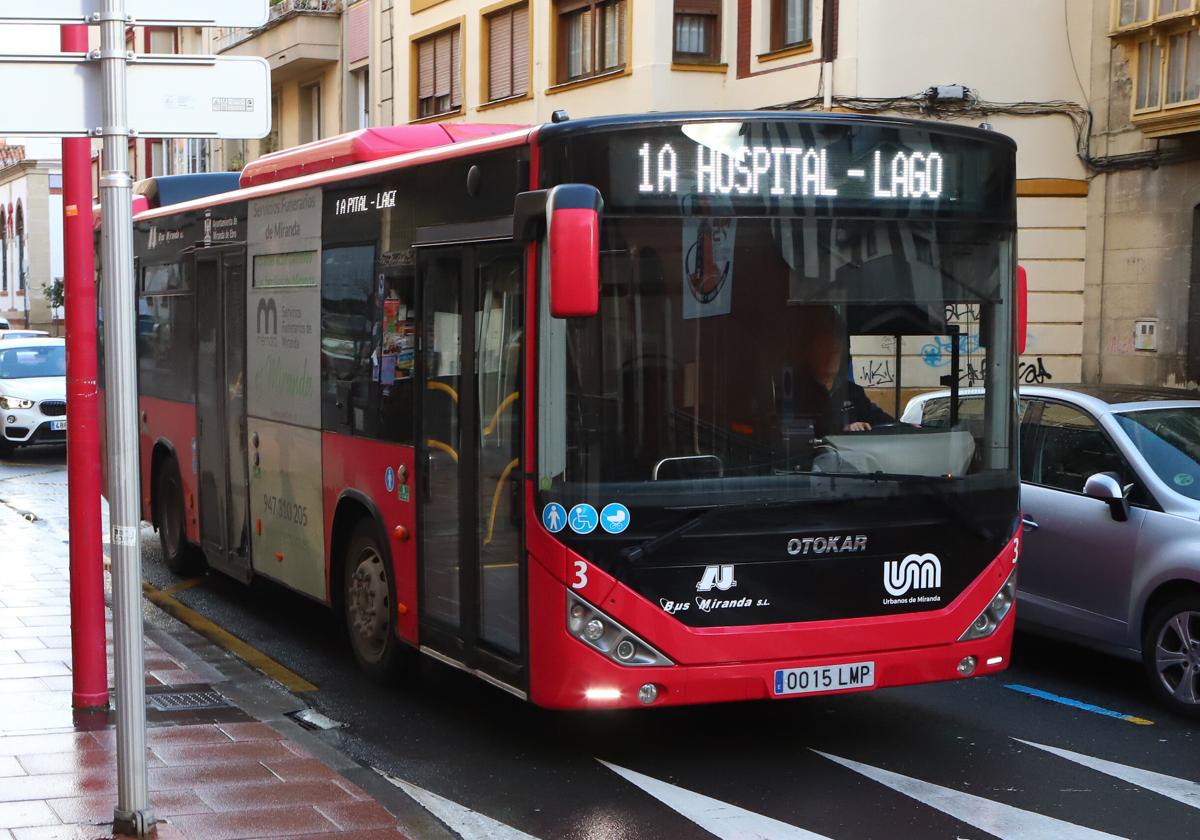 Los buses circularán cada hora.