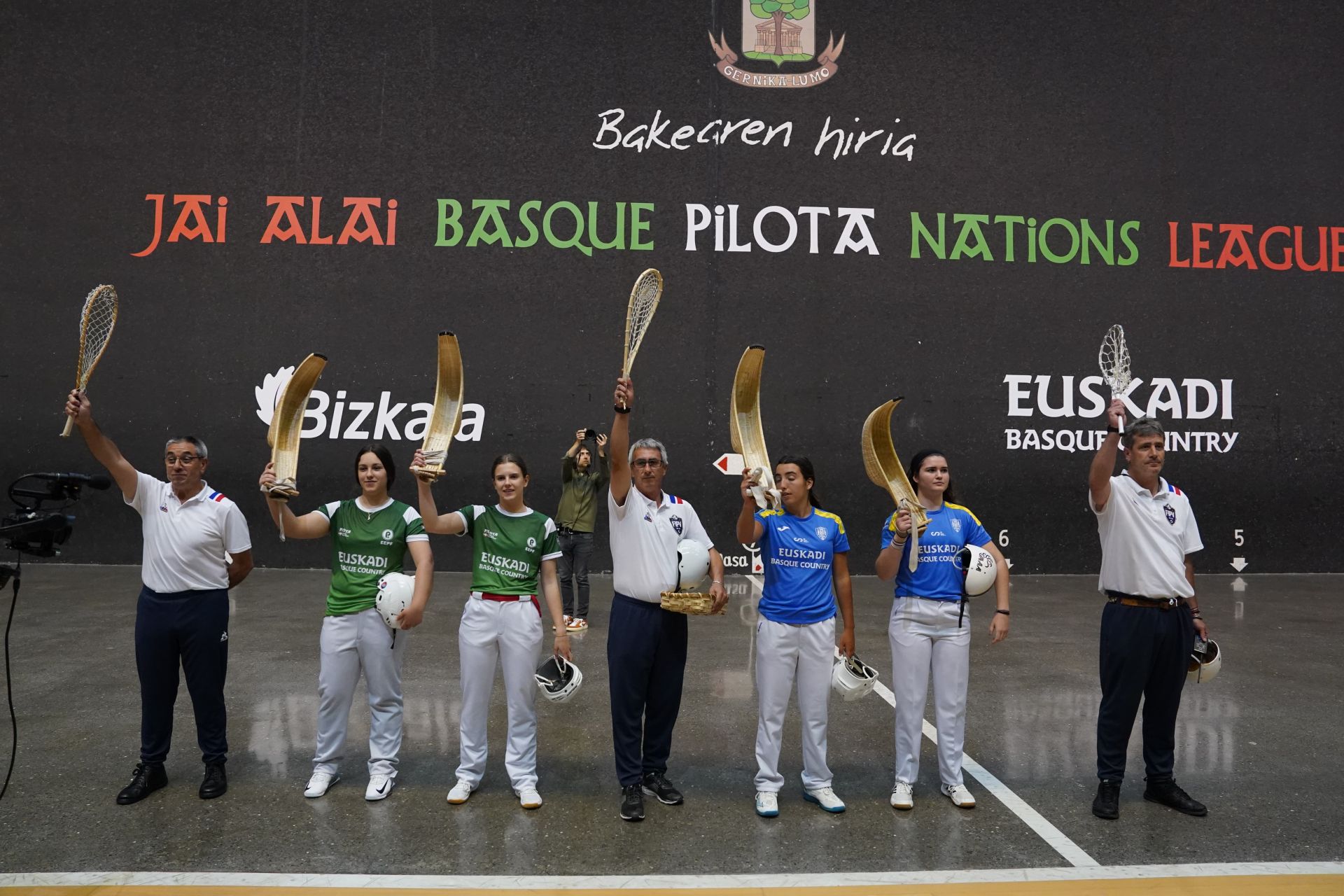 Euskadi-España en la Liga de Naciones Jai Alai
