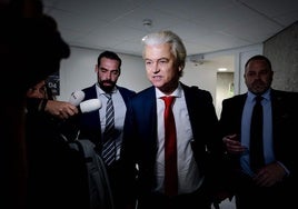 El ultraderechista Geert Wilders, líder del PVV.