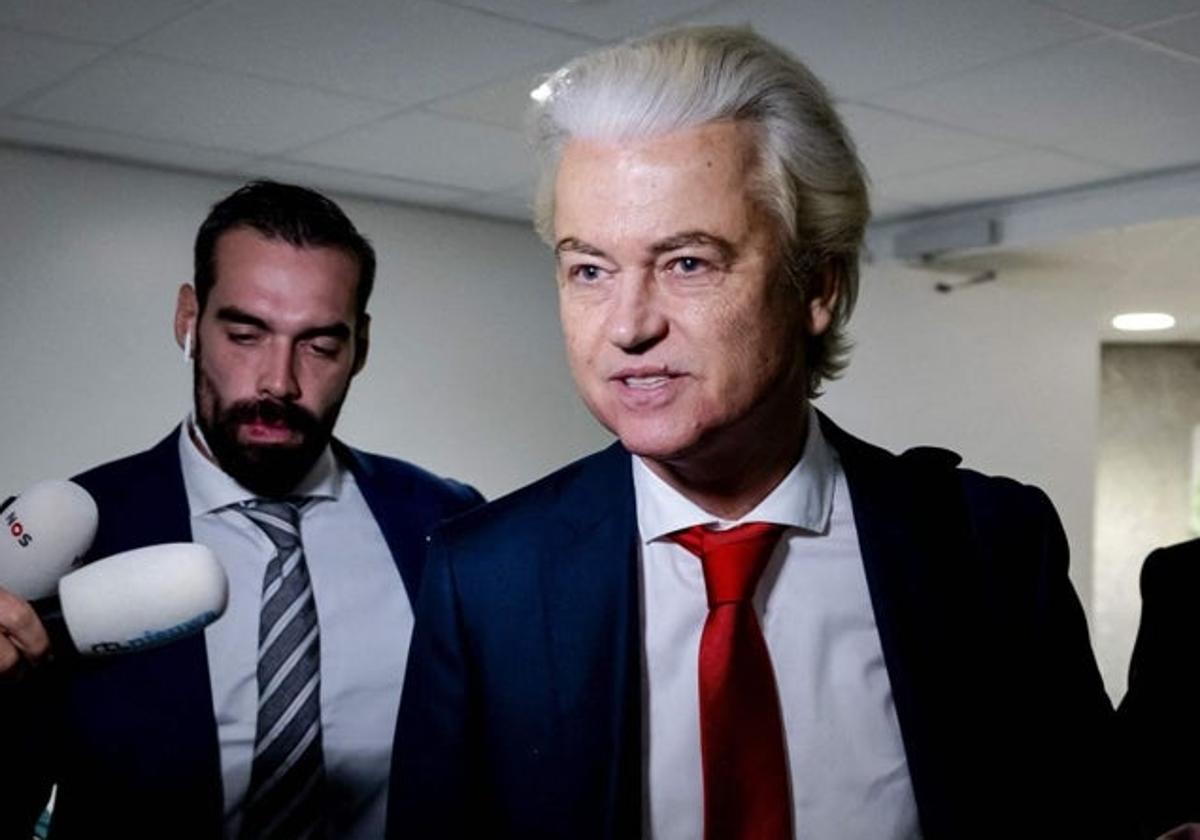 El ultraderechista Geert Wilders, líder del PVV.