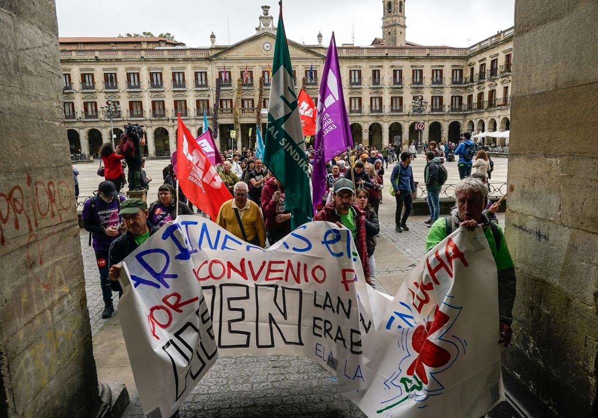El Gobierno vasco tratará de desencallar el conflicto de los jardines de Vitoria, «en punto muerto»