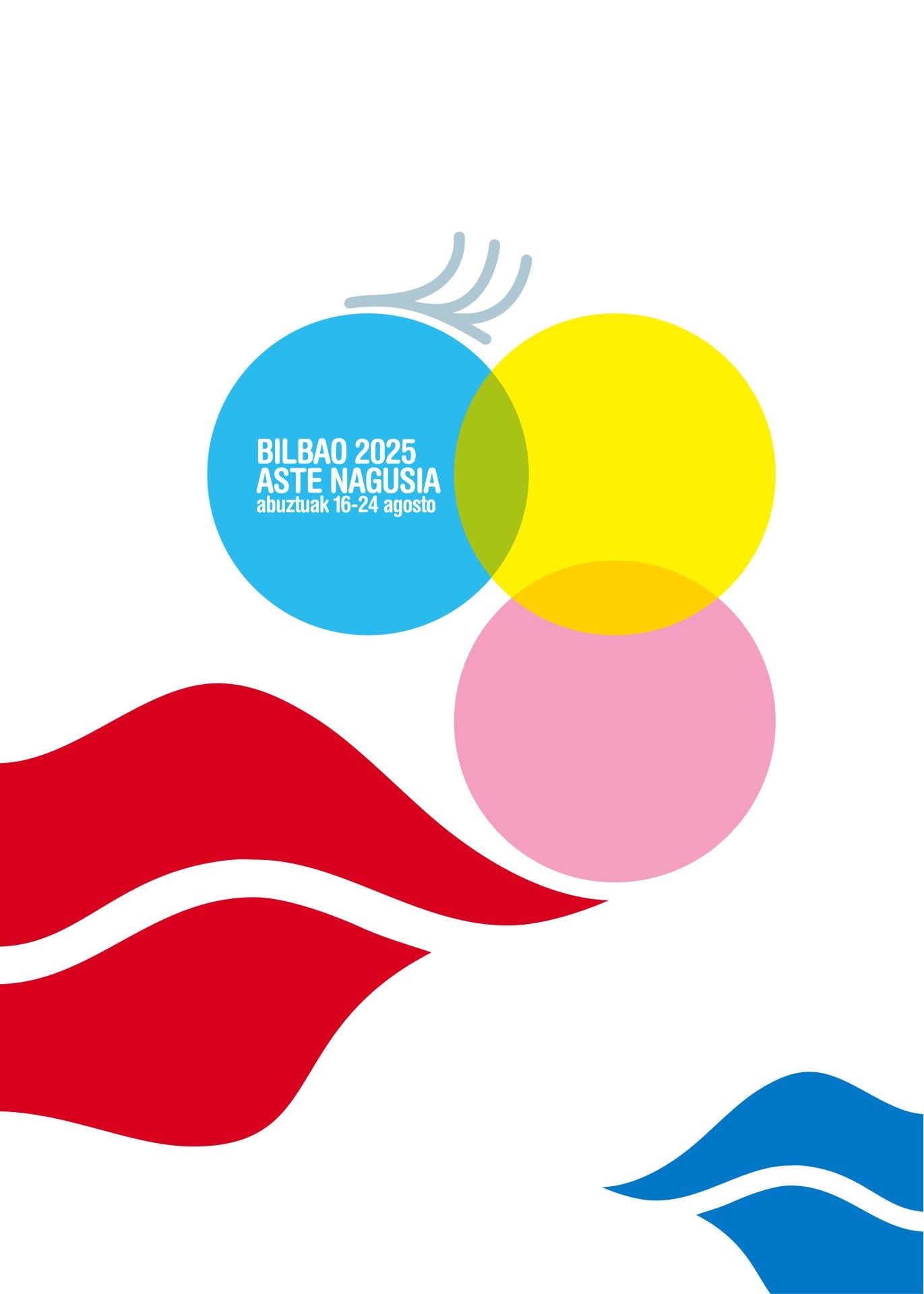 Los seis finalistas del concurso de carteles de Aste Nagusia 2025