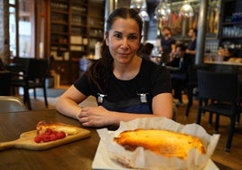 Leire Flores: «Cada vez menos restaurantes hacen sus propios postres. Y me da pena»