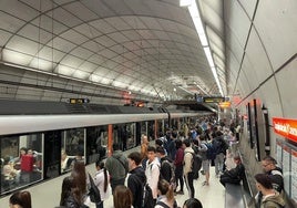 Metro Bilbao ofrecerá servicio desde hoy toda la noche de los viernes