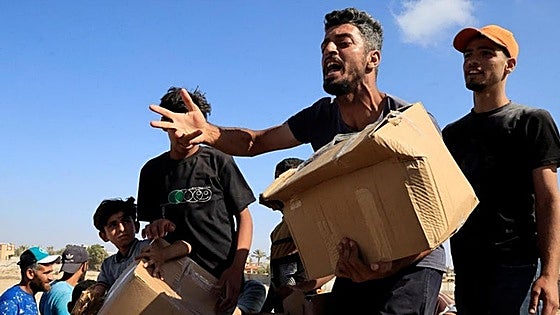 Ayuda mortal en Gaza
