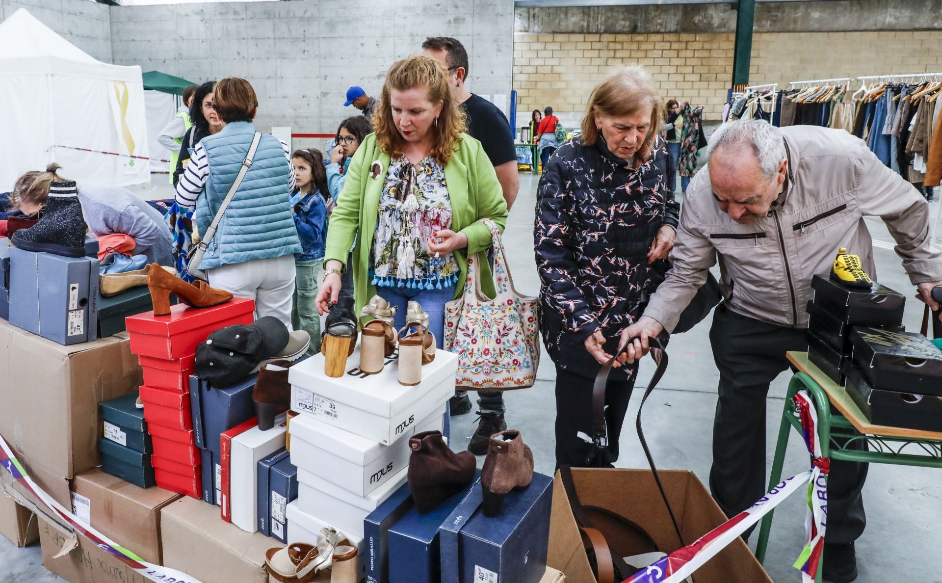 Mercadillo solidario de Aspanafoa