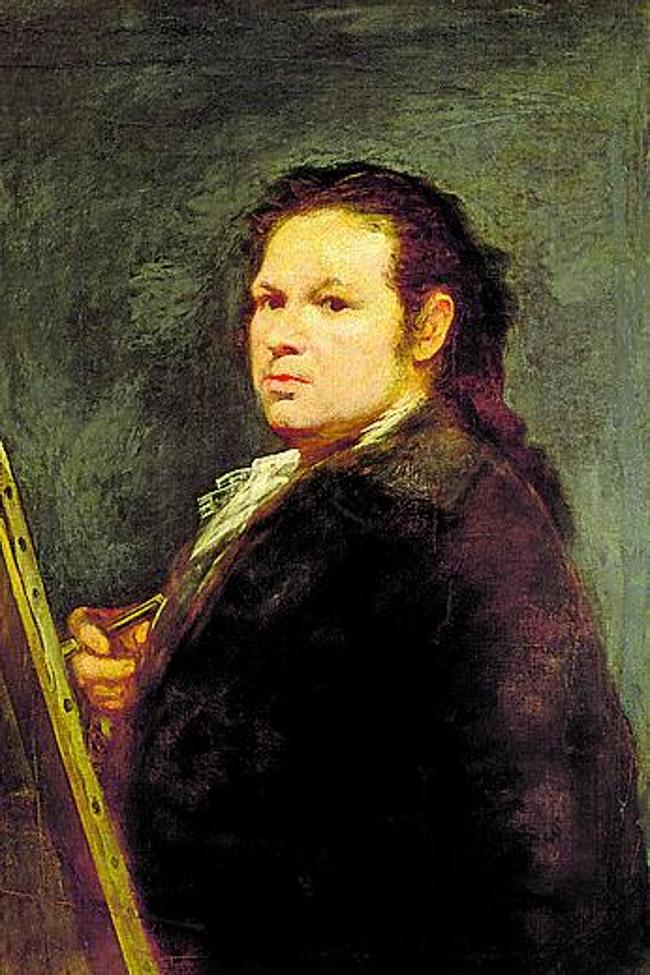 'Autorretrato' de Francisco de Goya (1783).
