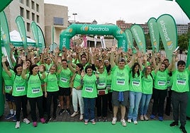 Los participantes han salido desde el Museo Guggenheim.