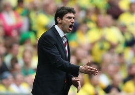 Aitor Karanka en su etapa como entrenador del Middlesbrough.