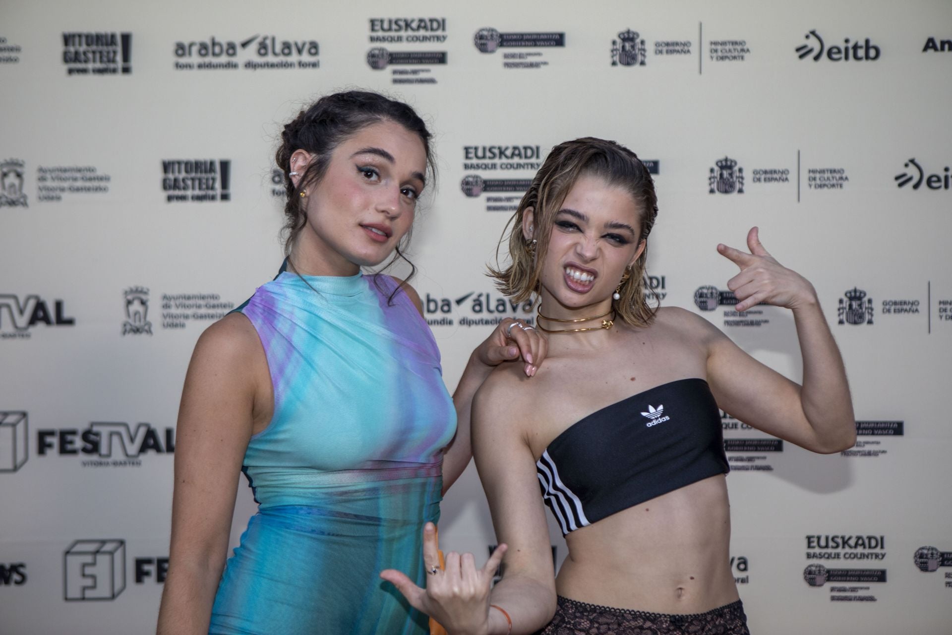 Eléa Rochera y Berta Castañé.