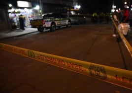 La zona del atentado contra Miguel Uribe Turbay.