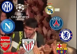 El divertido meme de Alcaraz con el que el Athletic celebra su pase a la Champions