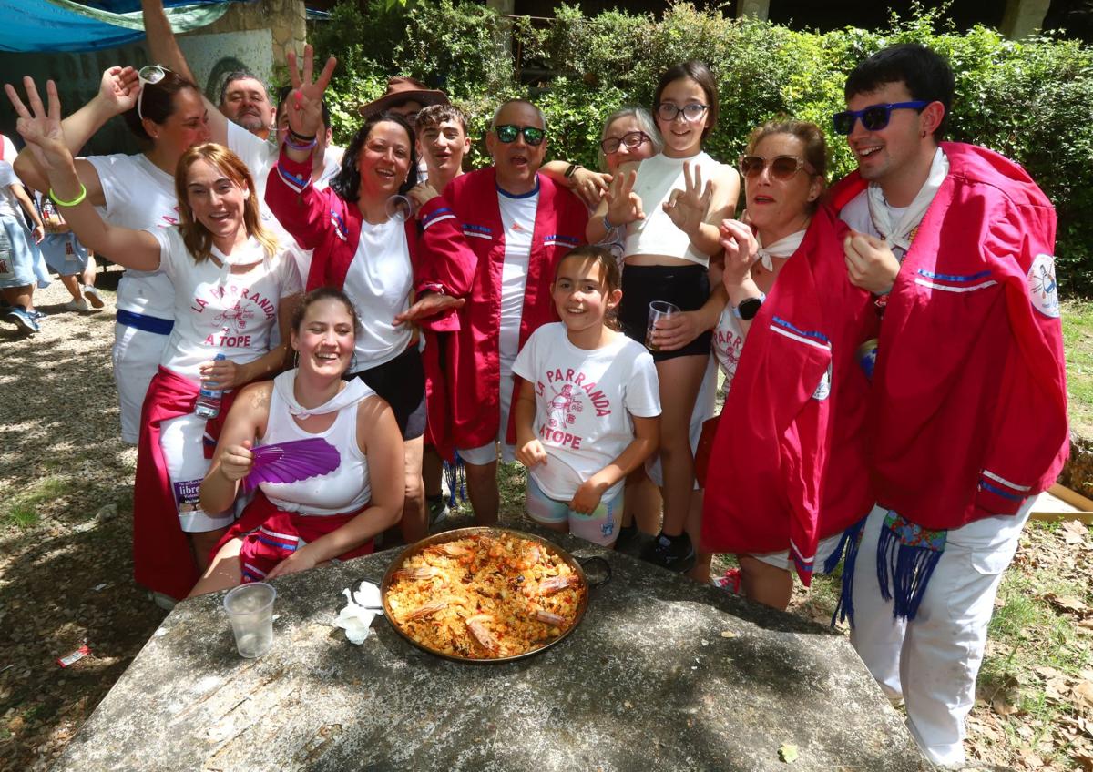 Imagen secundaria 1 - Cata de arroces en el monte en Miranda