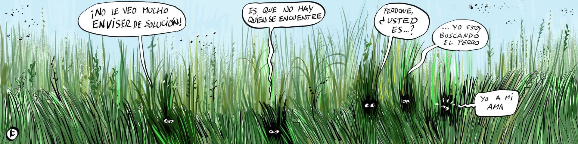 La viñeta de Cerrajería sobre la extensión de la huelga de los jardineros en Vitoria