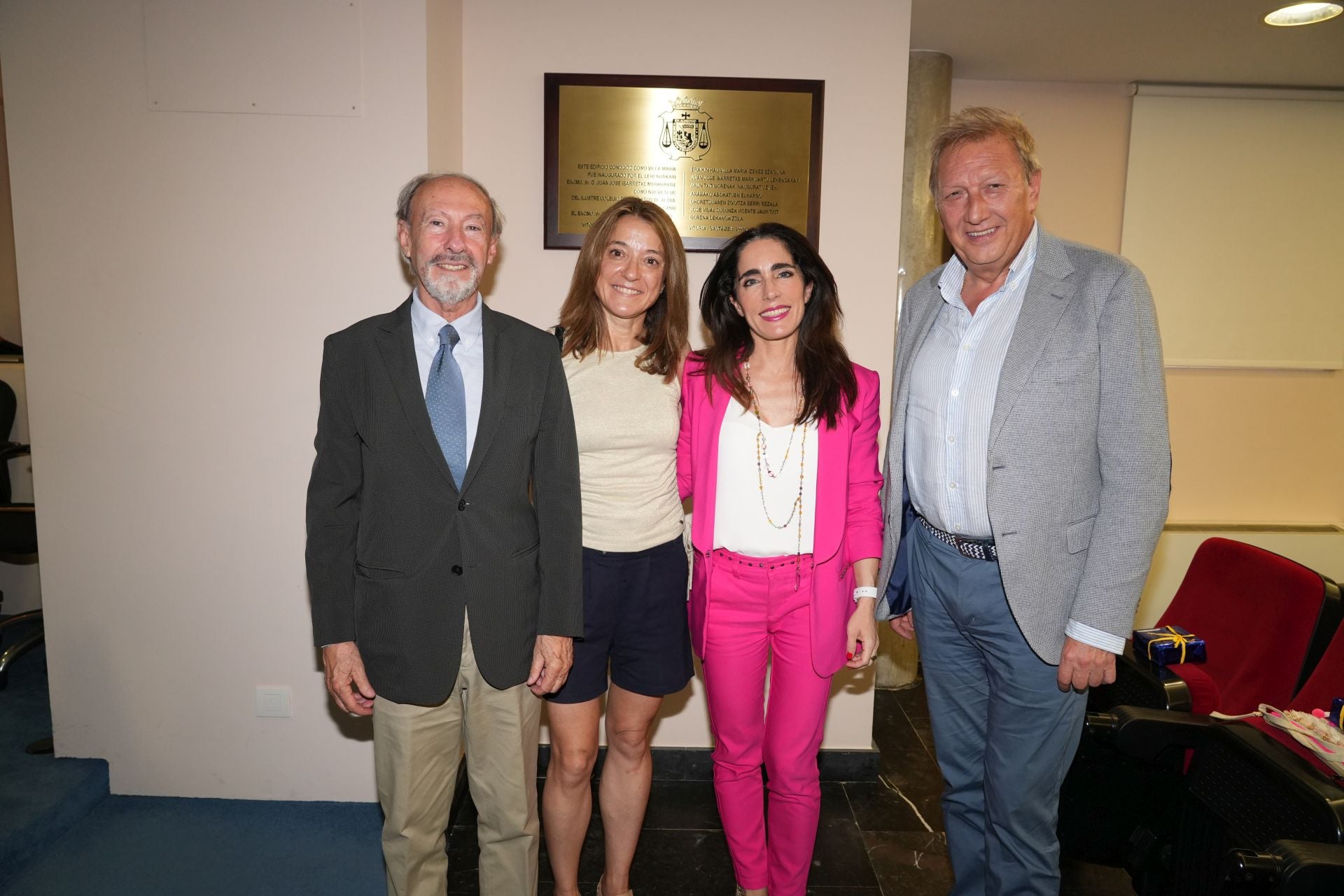José Ignacio Besga, Blanca Garrido, Sofía Escobar y José Ángel Mercero.