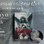 Cartel de presentación del libro escrito por Jazmin.