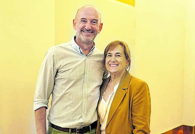 Guillermo Ceberio y Mónica Rodríguez.