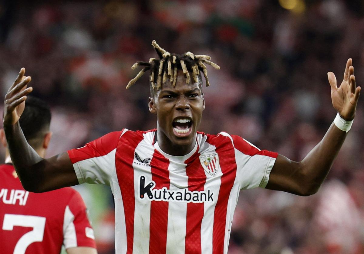El Athletic presume de Nico Williams ante el ruido del mercado de fichajes