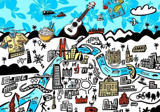 Pasa un día en Bilbao como si estuvieras en Hawái: pokes, camisas floreadas y... ¡vermú con ukelele!