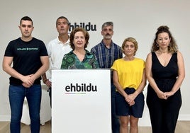 La coalición, con seis concejales, ve «casi imposible» pactar otro acuerdo de calado con el PNV en Santurtzi.