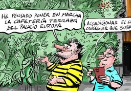 La viñeta de Cerrajería sobre la gestión de las cafeterías públicas de Vitoria