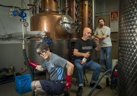 Destiladores de whisky y vodka 'made in Euskadi'