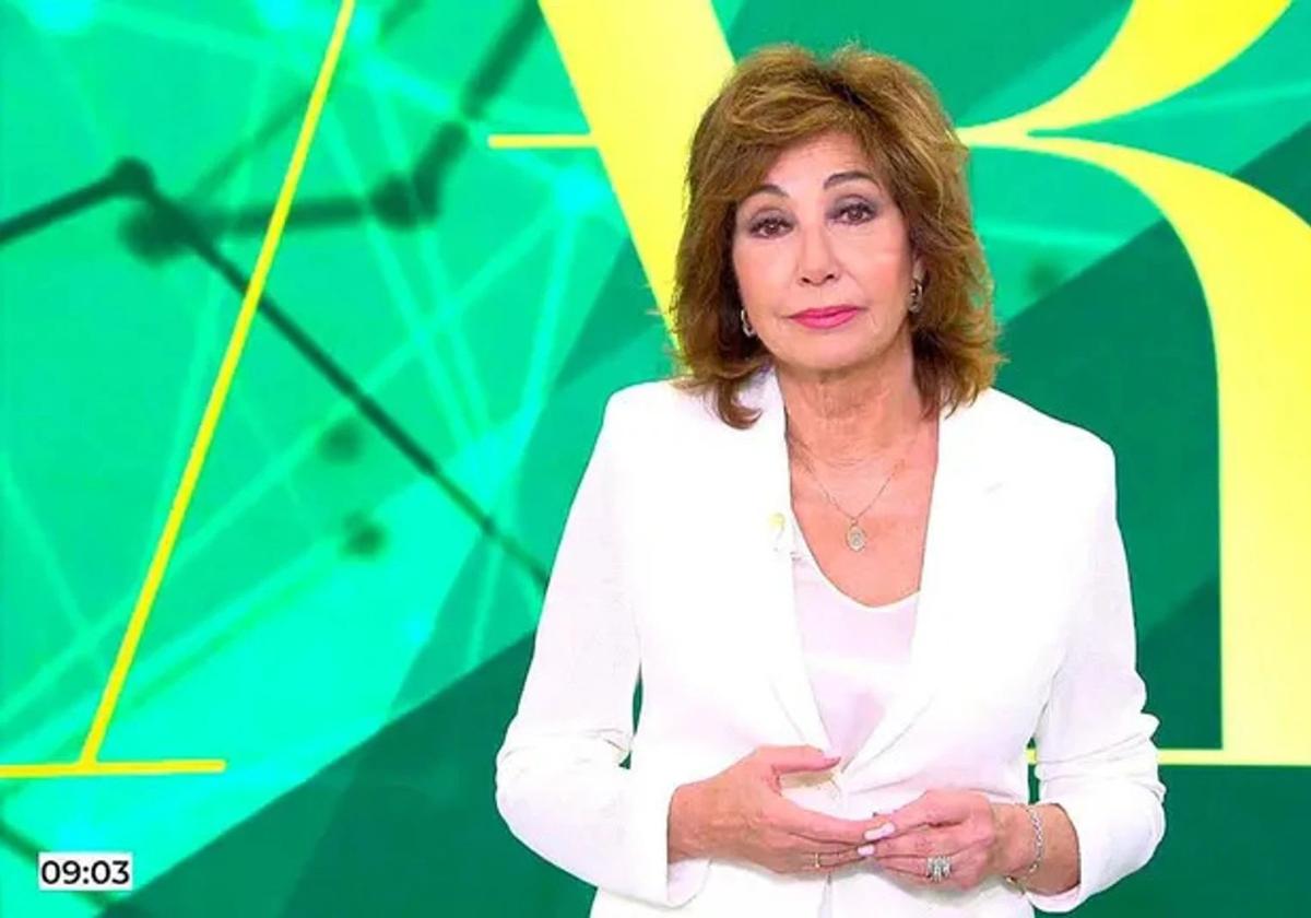 Ana Rosa Quintana admite que 'La familia de la tele' era una competencia  que le preocupaba | El Correo