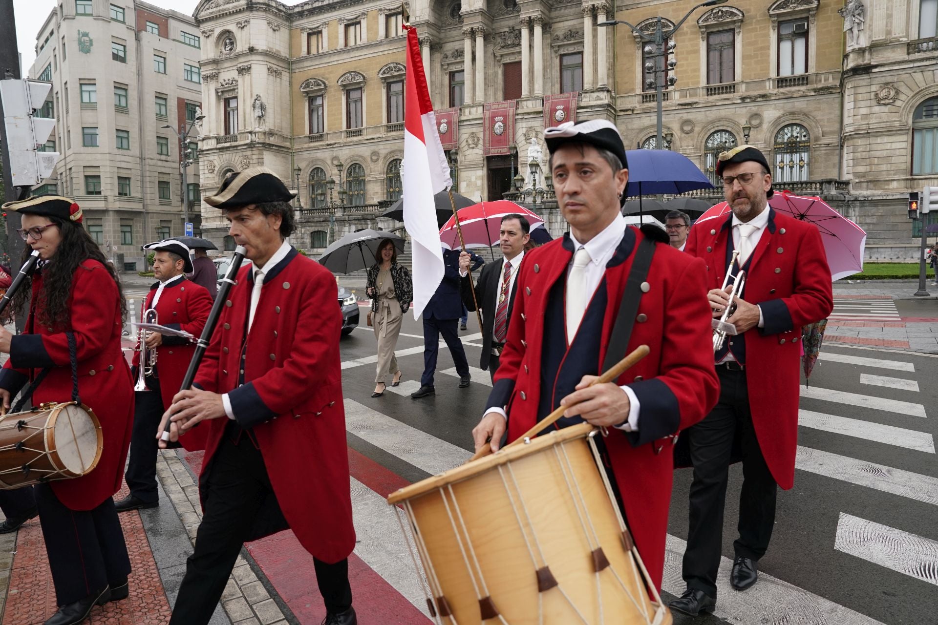 El acto oficial por el 725 aniversario de Bilbao, en imágenes