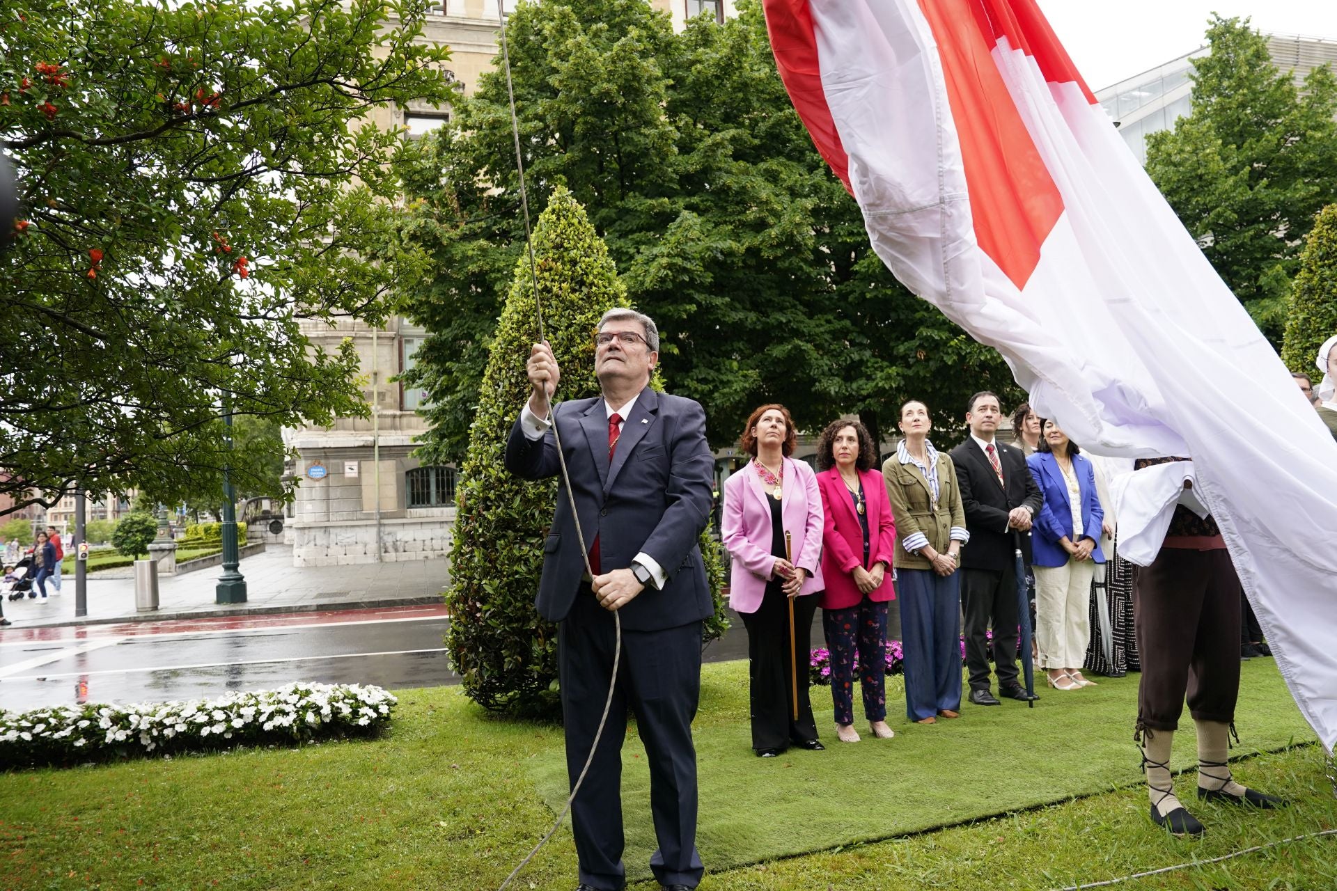 El acto oficial por el 725 aniversario de Bilbao, en imágenes