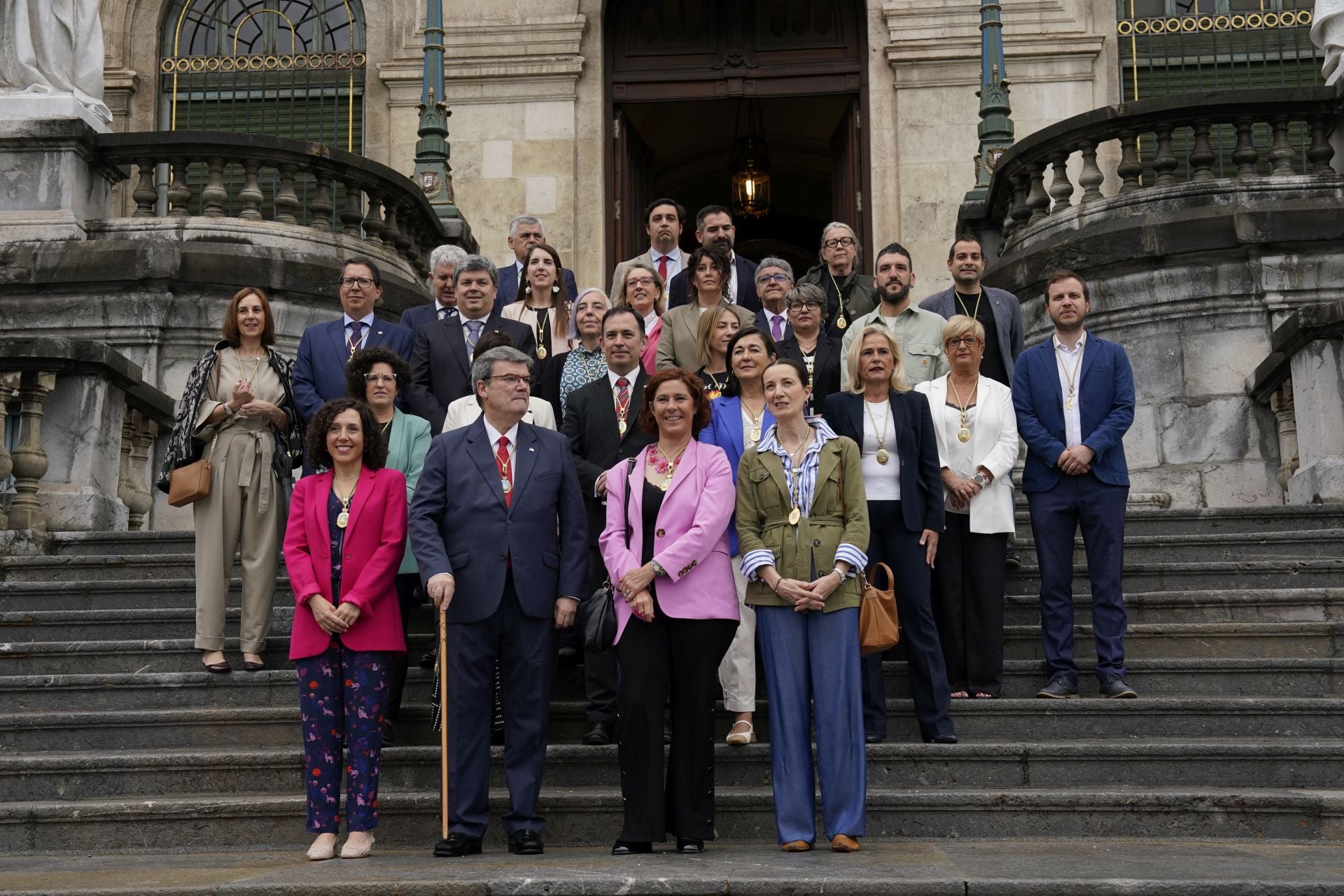 El acto oficial por el 725 aniversario de Bilbao, en imágenes