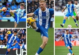 Antoino Blanco, Santi Mouriño, Carlos Vicente, Tomás Conechny y Toni Martínez