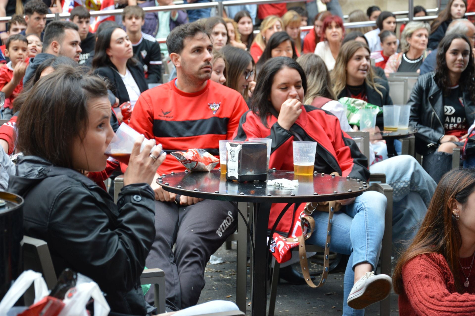 Imágenes del ambiente en las calles de Miranda