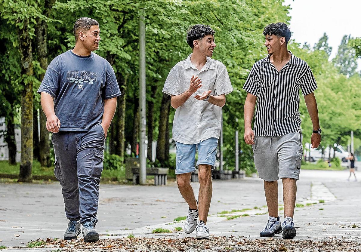 Nabil, Moha y Yassin lo han conseguido en Vitoria