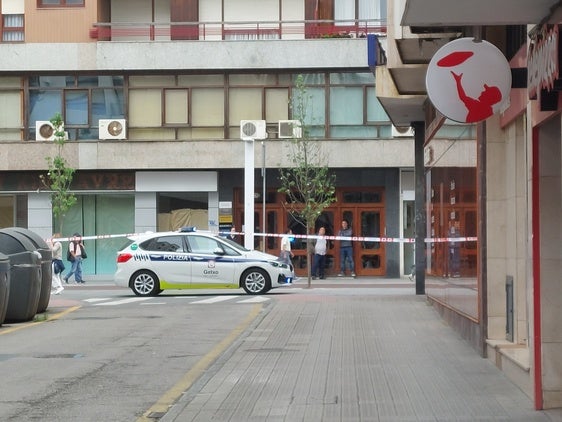 Coche de la Policía de Getxo en un incidente ajeno a esta información.