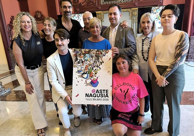 El «error garrafal» que no impide ganar el concurso de carteles de Aste Nagusia