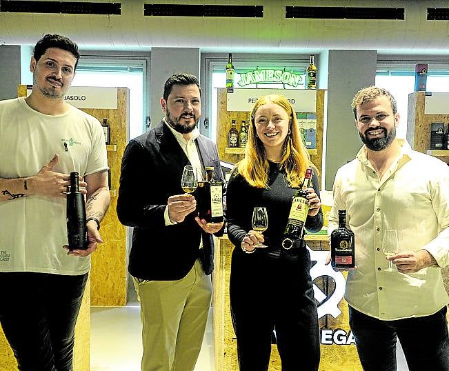 Ezequiel Riesgo, Luis Batanete, Haunah Heveran e Iván Herrera.