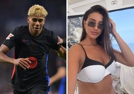 Lamine Yamal disfruta de sus vacaciones con Fati Vázquez, una influencer gallega que le saca 12 años