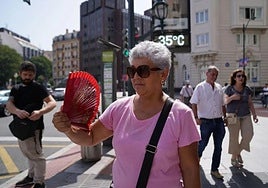 Aviso amarillo por altas temperaturas hoy y mañana viernes en Bizkaia