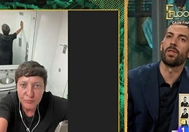 La surrealista conexión de Eva Hache en 'La Revuelta' desde un AVE